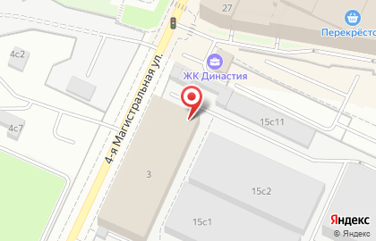 Интернет-магазин Юный ПаПа на 4-й Магистральной улице на карте