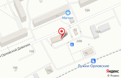 Продуктовый магазин Торговый павильон в Заводском районе на карте