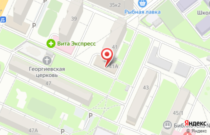 Парикмахерская Россиянка в Железнодорожном районе на карте