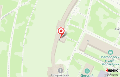 Новгородский государственный объединенный музей-заповедник на карте