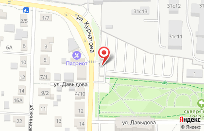 Автостоянка Маркетан на карте
