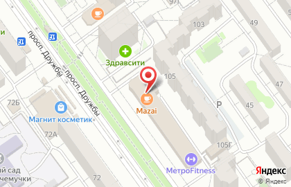 Фирменный салон мебели Столплит на проспекте Дружбы на карте