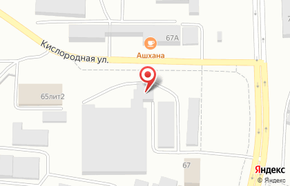 Огурец на Кислородной улице на карте