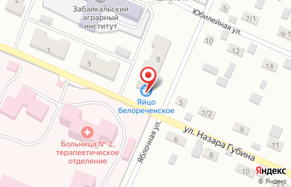 Продуктовый магазин Тополек в Черновском районе на карте