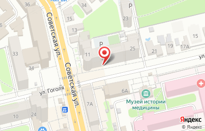 Магазин Новопокровский на улице Гоголя на карте