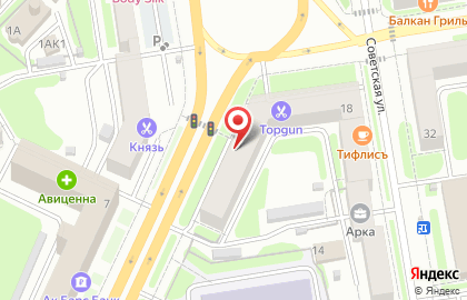 Туристическое агентство Хитрый турист в Железнодорожном районе на карте