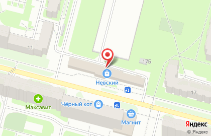 Ремонтная мастерская на улице Ленинградской на карте