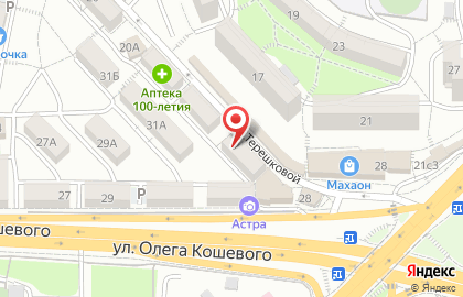 Салон красоты Венеция в Первомайском районе на карте