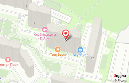 Диана на улице Скобелевской на карте