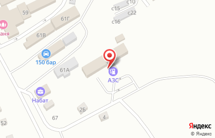 АЗС в Красноярске на карте