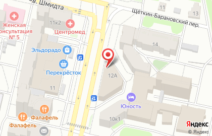 Шиномонтаж в Твери на карте