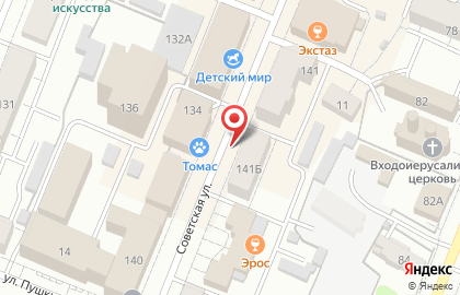 Восточный экспресс банк на Советской улице на карте