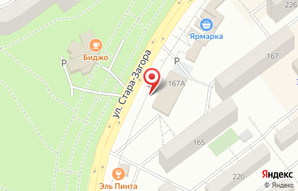 ОАО Банкомат, Поволжский банк Сбербанка России на улице Стара Загора на карте
