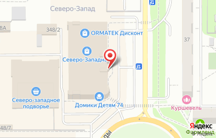 Мебельная фабрика Веста-н в Курчатовском районе на карте