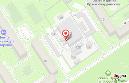 Тэк Спб, Восточный Филиал, эу # 16 на Гранитной улице на карте