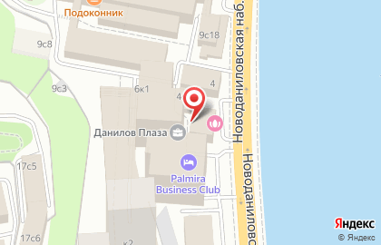 Салон тайского массажа и SPA Chill SPA на Новоданиловской набережной на карте