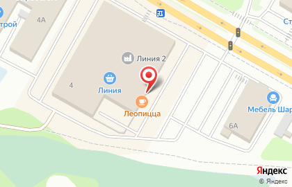 Кафе Леопицца на Московском проспекте на карте