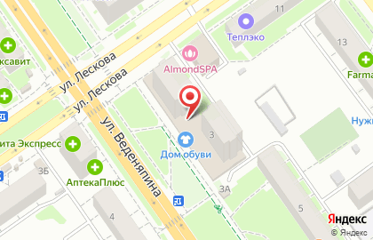 Туристическое агентство Ветер перемен в Автозаводском районе на карте