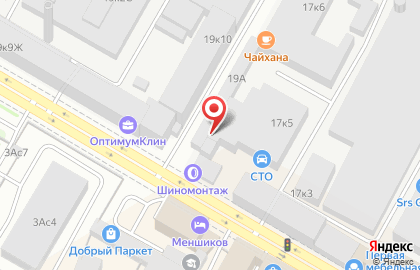 Шиномонтажная мастерская в Василеостровском районе на карте
