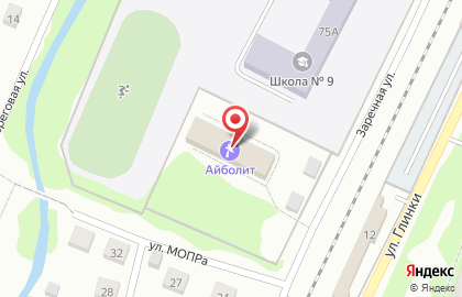 Клиника Айболит на улице Кирова на карте