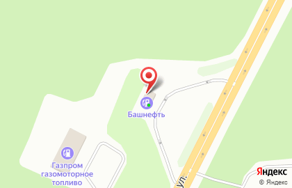 АЗС в Уфе на карте