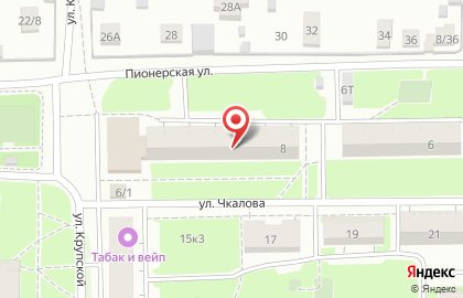 Сервисный центр REMBAZA.TECH на улице Чкалова на карте