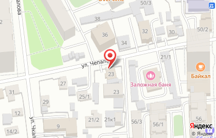 Пункт отбора на военную службу по контракту в Якутске на карте