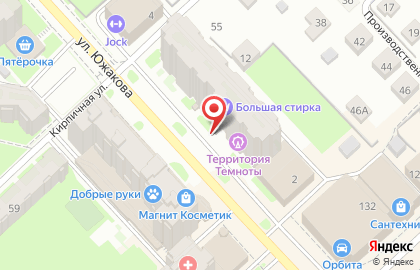 Аптека ФармМед на улице Южакова на карте
