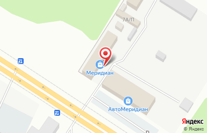 Мебельно-строительный центр Меридиан на карте