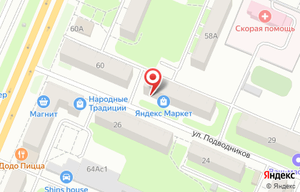 Магазин Ивановский трикотаж в Нижнем Новгороде на карте