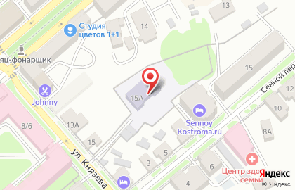 Детский сад №25 в Костроме на карте