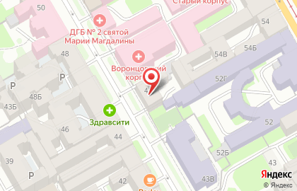 Салон красоты Тиара в Василеостровском районе на карте