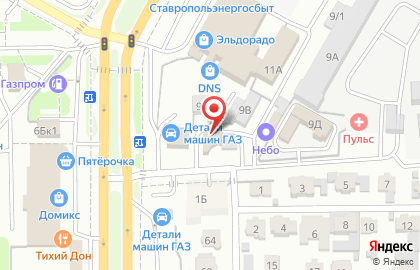 ООО ТОКС на проспекте Кулакова на карте
