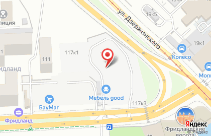 Магазин посуды и сувениров в Московском районе на карте