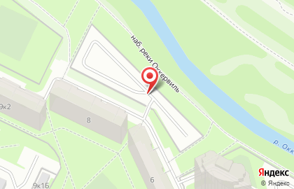 Автостоянка Акварель СПб на карте