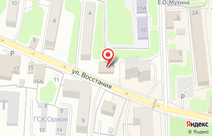 Салон связи МТС на улице Восстания на карте