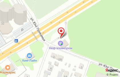 АЗС Нефтехимпром в Перми на карте