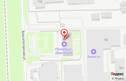 ЗАО Петербург-Дорсервис на карте