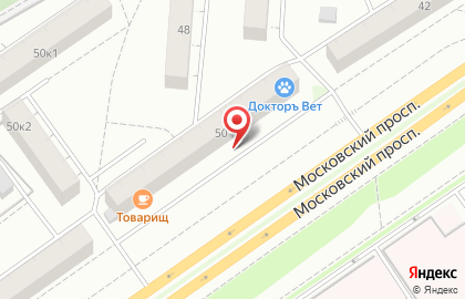 Момент на Московском проспекте на карте