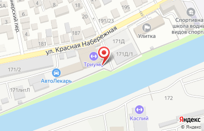 Многопрофильная фирма Окна Каспия на карте