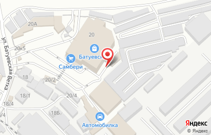 Автомойка Мой Авто в Железнодорожном районе на карте