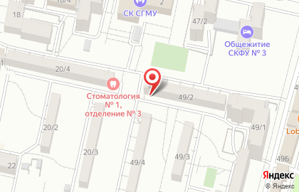 Юридическая компания Правовой случай на карте