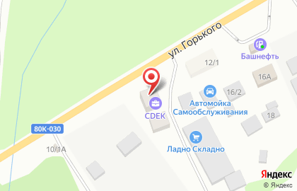Агентство недвижимости Бериключ на улице Горького на карте