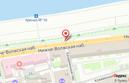 Лаборатория на Московской на карте