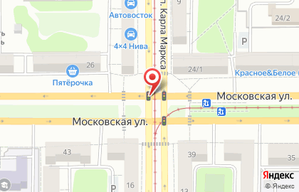 Диетологический кабинет на Московской улице на карте