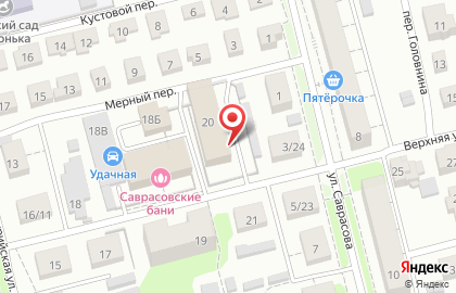 Управление вневедомственной охраны ВНГ РФ по Нижегородской области на Верхней улице на карте