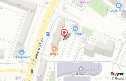 Магазин автозапчастей АвтоКитай в Курчатовском районе на карте