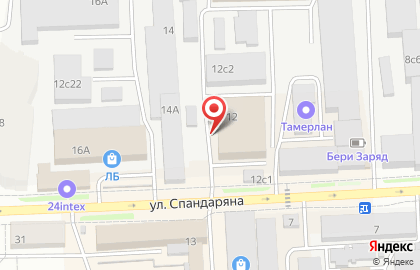 Салон-магазин ШтоШторы на улице Спандаряна на карте