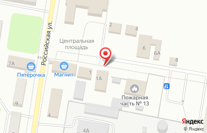 Магазин Marafett в Октябрьском районе на карте