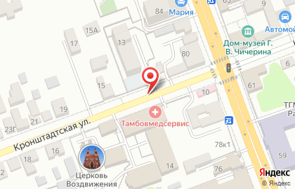 ООО Иннотех на Кронштадтской улице на карте